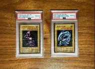  遊戲王 [ PSA 10］(極罕) 黑魔導 + 青眼白龍 不銹鋼 鋼卡 Stainless Steel 評分卡 鑑定卡 BGS 20週年限定禮盒 20TH ANNIVERSARY DUELIST B