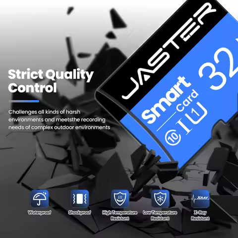 JASTER TF SD Memory Card 64GB 128GB 16GB U1 C10 Mini SD/TF Storage Devices 32GB U1 for Phones Ninten