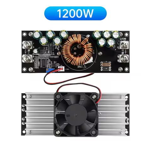 1200W 30A /1500W 50A DC-DC Step-down DC Adjustable Buck Voltage Current Converter DC15V-90V to DC2.5