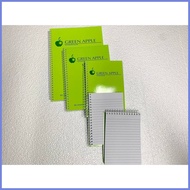 ۞ ◆ ∏ Green Apple Spiral Notebook
