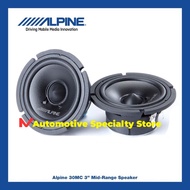 Alpine 30MC - 3inc midrange speaker ALPINE 30MC 3 Inch Midrange Speaker 50W RMS Power 150W Peak Powe