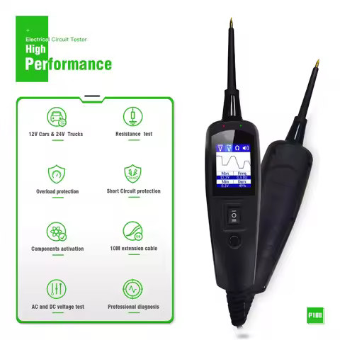 original Electric Circuit Tester Power Probe ALicar EC150 PK AUTEL YD208 Autel PS100 Electrical Syst