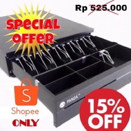 PANDA PRJ-4042 METAL CASH DRAWER 6BILL 4COIN RJ11 BLUETOOTH THERMAL CASH REGISTER PRINTER