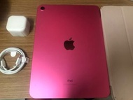 Red - Full set 98%new iPad 10 256gb WiFi only one month warranty