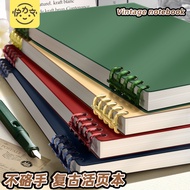 Kuai Liwen a4 Loose-leaf Notebook Red Notebook Grade Detachable B5 Horizontal Notebook a4 Notebook M