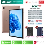【2022 TOP9】 JOKSAP S30 Tablet PC 10.1 Inches FHD Android 11 5G WiFi Dual SIM 4G Type C 8800mAh Battery Gaming Tablets Online Meeting For Student 8GB RAM 128GB 256GB 512GB ROM