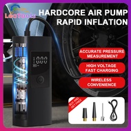 【Quick Delivery】Electric Tire Inflator 3000mAh Battery Electric Car Air Pump Digital Pressure Gauge 