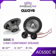 Awave AC-650C lll 2 Way Component Speaker