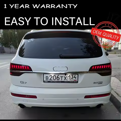 Tail Light For Audi Q7 2006-2015 автомобильные товары Rear Lamp LED Lights Car Accessories Audi Q7 T