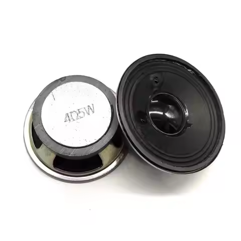 2 Pieces New 5W4R Diameter 57mm Iron Shell External Magnetic Speaker 4 Ohm 5W Speaker