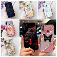 ITEL A48 Case Silicone Fashion Butterfly Flowers Cute Cartoon Cat Cool Funny Phone Case A48 ITEL A 4