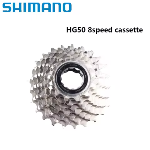 Shimano Road Bike Cassette HG50 8Speed 11-28T 12-25T 11-30T 11-32T 11-34T CS HG50 K7 Road Bike Freew