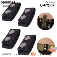 BANA 1/4/8Pcs Belt Keeper Durable Double Snaps Outdoor Heavy Duty