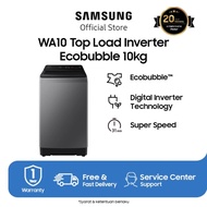 Preloved Samsung Mesin Cuci Top Loading Inverter Ecobubble 10Kg