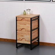 Meilun bamboo wood chest of drawers 3 tier 300