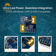 LARGLO LD2420 Radar Sensor, UART Output GPIO Output 24GHz Millimeter Wave Radar, Intelligent Motion 