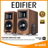 EDIFIER AIRPLULSE A80 WIRELESS BLUETOOTH HI-RES AUDIO CERTIFIED ACTIVE SPEAKER SYSTEM WITH REMOTE CO