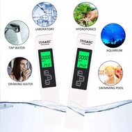 [WARRANTY] 3 in 1 TDS EC Meter with Back Light Digital TDS Meter EC Water Tester for Hydroponics fer