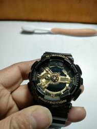 限時下殺卡西歐GA-110GB，沒電了，需更換電池，便宜出，，成