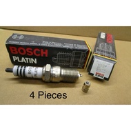 Bosch Audi A6 1994-1997/ Audi A8 1998-2002 0.7mm Platinum Spark Plug 4Pieces (H6DP)