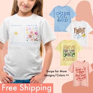 TIKWIDZ| UNISEX Bible Verse Round Neck Tshirt (Kids-Adult) Part 2