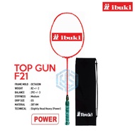 Raket Badminton Ibuki Original Jepang Raket Ori Raket Badminton Ibuki Top Gun F21 Red Free Cover Kai