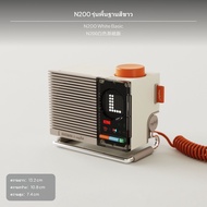 ลำโพงเสียง BT สำหรับเดสก์ท็อป N200 ดีไซน์ย้อนยุค สามารถถอดประกอบเปลี่ยนชิ้นส่วนได้ รองรับการจับคู่ T