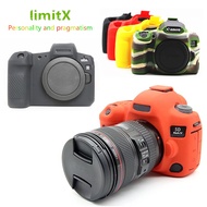 กระเป๋ากล้องเคสคลุมซิลิโคน DSLR สำหรับ Canon EOS R50 R 90D 850D T8i 250D 5D Mark III IV 6D II 6D2 5D3 5D4 1300D 800D SL3 T6 T7i