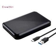 5GB/S External Hard Drive SSD Solid-State 2.5" with USB 3.1 for PC Laptop Support Up to 6TB, Fits 7m