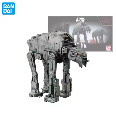 In Stock Bandai Original Star Wars The Last Jedi VEHICLE MODEL AT-M6 All Terrain MegaCaliber Six Ass