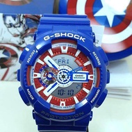 Casio นาฬิกา G-shock เวนเจอร์สลีก GA-110CAPTAIN-2 กัปตันอเมริกา