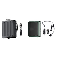 Mini Voice Amplifier for TeachersPortable Bluetooth Voice Amplifier with Headset Microphone for Tour