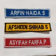 Custom Computer Embroidery Name Bet VECTOR 02 642 Size 1.8x8.5cm Neat Stitching Professional Retail