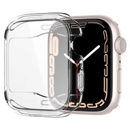 Spigen Ultra Hybrid Crystal Clear [Full Screen Cover] Compatible for Apple Watch Series 8 / 7 (45mm)