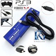 PS-3 USB Mini Stick Cable 1.8M Controller Charging Cable Compatible with PS3 Game Stick [SR]