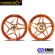 Enkei CNC Mags for Honda Click 125 Click 150 BeAT Carb BeAT Fi 1.85x2.15x14 (pair)