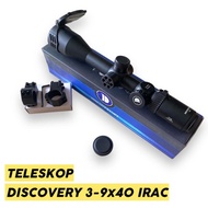 ORIGINAL Teleskop Discovery 3-9X40 IRAC Lampu Retikel murah