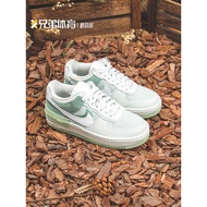 Nike Air Force 1 AF1 Gray Green Macaron Sneakers CW2655-001