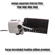 pompa aquarium internal filter 1200 1600 1800 2600 filter air bawah