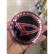 jAF DAIHATSU LOGO EMBLEM BUMPER GRILL BADGE MYVI SIRION AXIA KENARI PASSO BOON