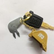 2 pieces of Ignition Key for CATERPILLAR Excavator with Excavator Key Chain code 8H5306 5P8500