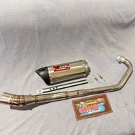 SUPRA EXHAUST AHM M3/EXHAUST AHM M3, PNP Y15ZR/Y15/LC135 V1-V8/RS150/RSX150/FZ150/FZ150i/RAIDER FI R