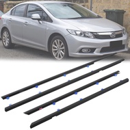[READY STOCK] Honda Civic TRO FB FB2 FB3 2012-2016 Door Lining Window Trim Moulding Getah Luar Cermi
