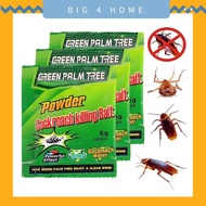 Powder Ant Cockroach BaitLipas &amp; semut Serbuk Umpan (sampai mati) Cockroach and Ants killing bait powder/ 1 pack 5g 蚂蚁粉