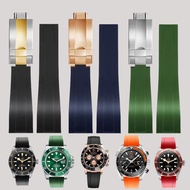 Lao L Rolex Oyster Perpetual Yacht-Master Rubber Watch Strap Daytona Men's Green Submariner20mm Fluo