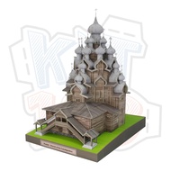 Architectural paper model of Russia Church of the Transfigureration – Russia
