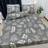 Ga giường ( KT 2mx2m ) thun lạnh Hàn Quốc - chân nệm từ 3-15cm