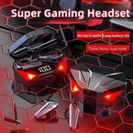 BUGUZ X15 X15Pro TWS Bluetooth Wireless Gaming Earphones with Low Latency and Battery level display