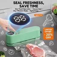 Vacuum Sealer Machine Portable Automatic Plastic Machine Mesin Sealer Plastik Impulse Sealer封口机