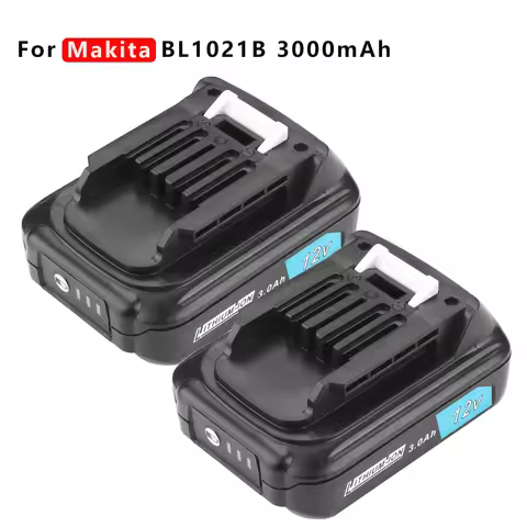 3000mAh Rechargeable Battery For Makita BL1021B BL1041B BL1015B BL1020B BL1040B 197402 Power Tools